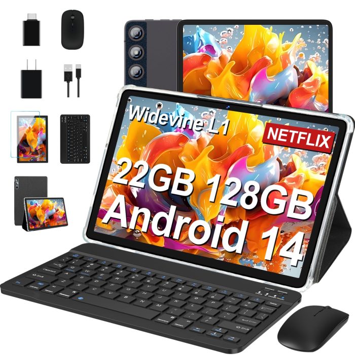 Tablet 10 Pulgadas Android 14, 22GB RAM