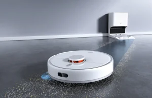 robot con vaciado automático
